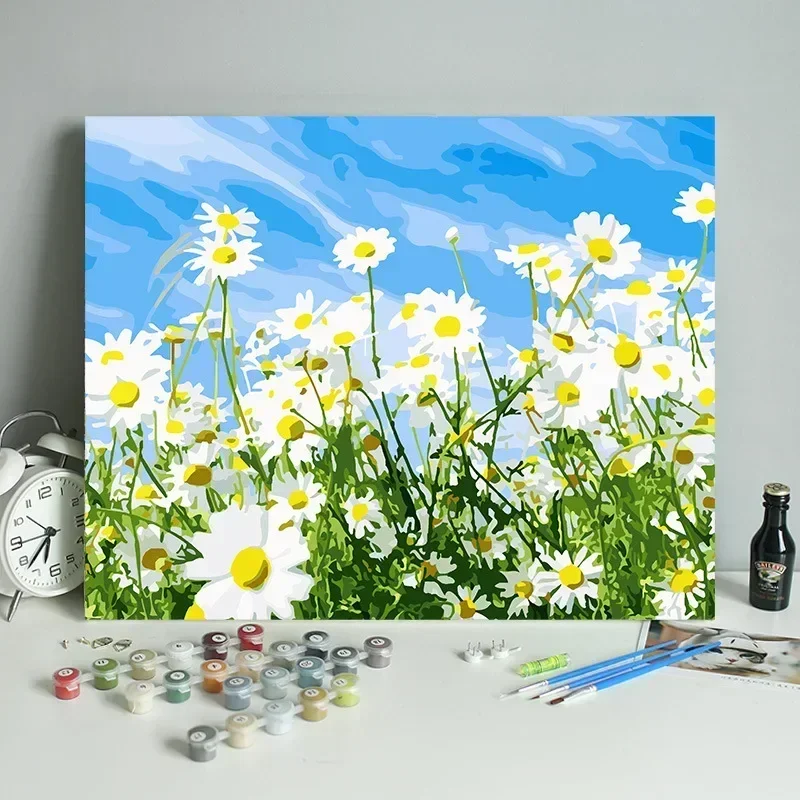 

3090105Digital Ainting, Digital Coloring, Plant Scenery, Flower Landscape, Decoration