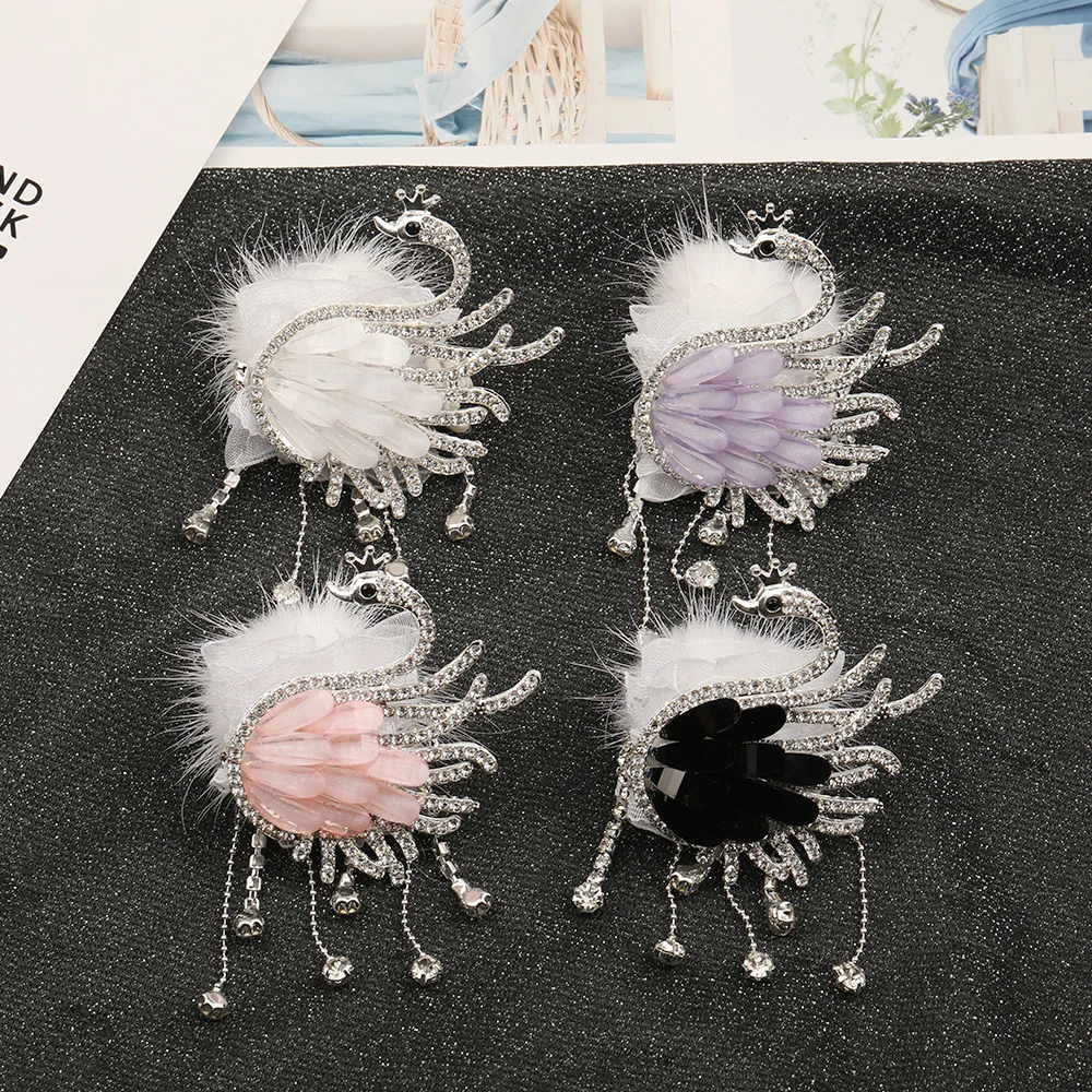 

Cordial Design 10Pcs 53*88MM Fancy Beads/Hand Made/Rhinestone Effect/Bird Shape/DIY Beads/Jewelry Findings & Components #17164