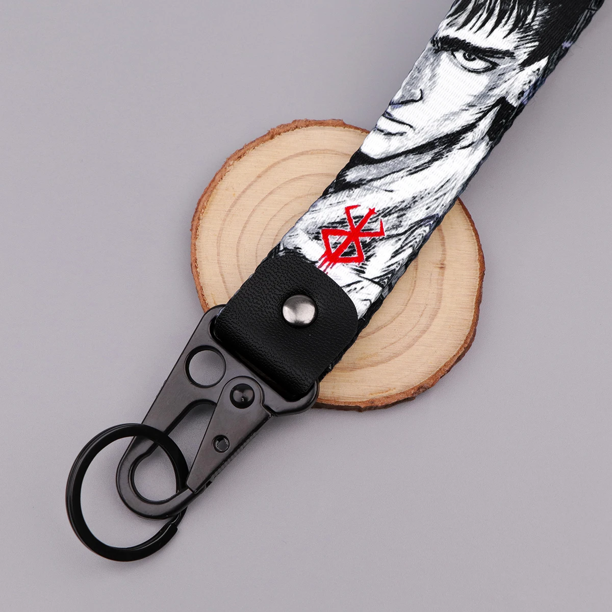 Good Luck Koi Fish Eagle Beak Keychain Lanyard
