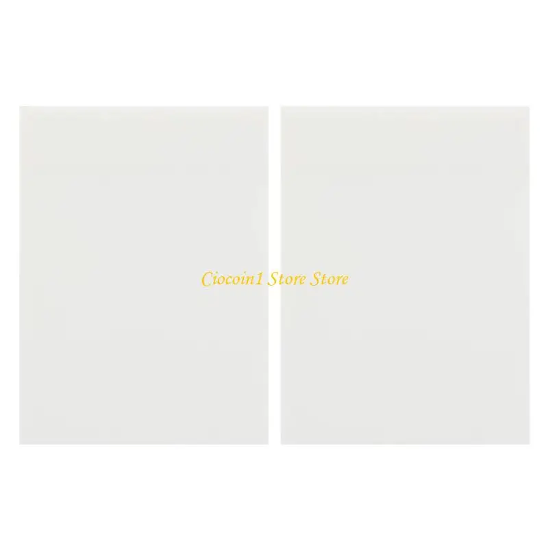 A3PC 2 Pz/set Trasparente Sticky Note Trasparente Note Pad Impermeabile Sticky Note Scrivibile Memo Pad Scuola Forniture Per