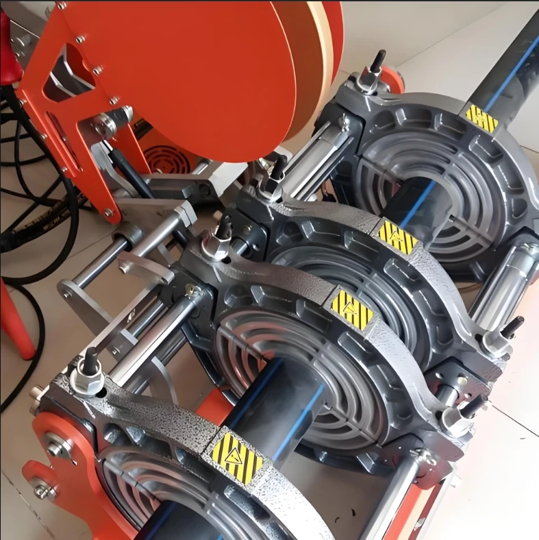 90-250 مللي متر الأنابيب آلة تذوب الساخن المحمولة دليل لحام البلاستيك ل PE/PPR/PVC الأنابيب الانصهار حالة جديدة للإصلاح والتركيب