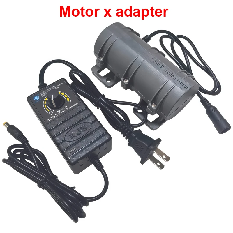 Adjustable Power Adapter DC Vibration Motor Double Eccentric Wheel Massage Equipment Vibration Device Feeding Device Electric