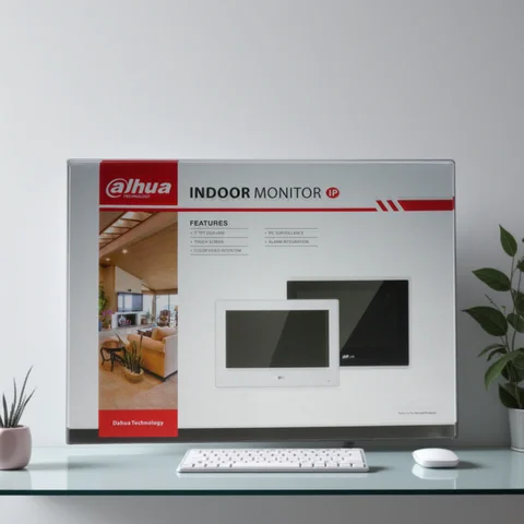 Dahua Original VTH2621G(W)-WP IP & Wi-Fi Indoor Monitor Support WIFI  Standard PoE  Door Station And IPC Monitor