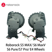 Original Roborock S5 MAX/ S6 MaxV/S6 Pure/S7 Pro/ E4 Vacuum Cleaner Accessories Right WLeft alking Wheels Parts