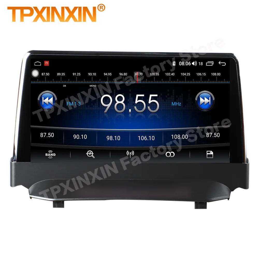8+256GB Android 14 Automotive Multimedia For Ford Fiesta 2009 2010 2011 2012 2013 2014 2015 2016 Radio Coche With Bluetooth GPS
