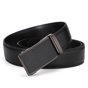 Echter Ledergürtel mit automatischer Schnalle, Lederzähne, Accessoires -Jeans, Freizeithosen 7 Hauptverkäufe Frauen -Taillengürtel - №5