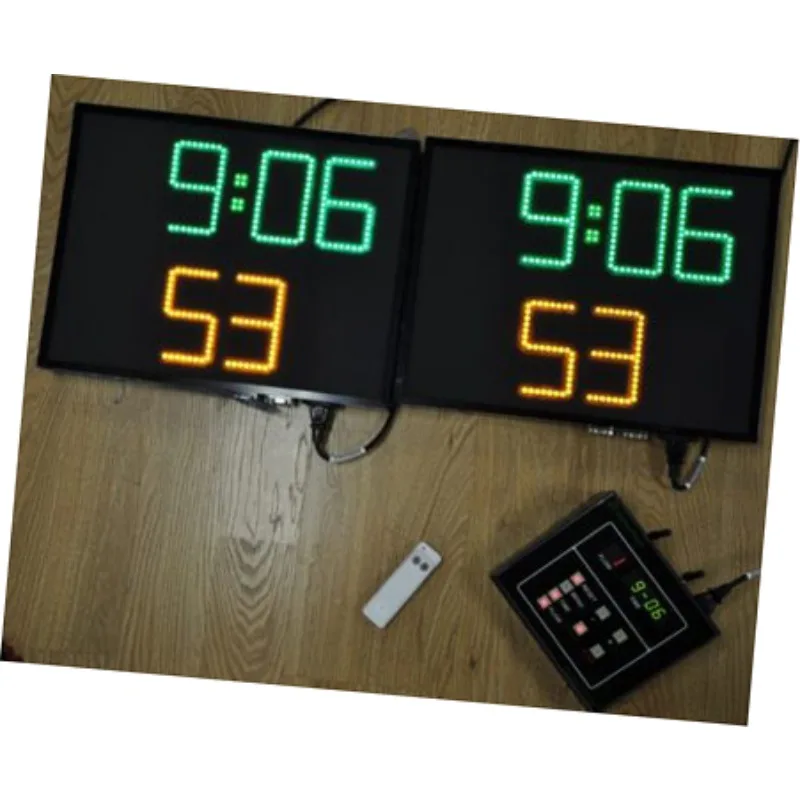 Remote electronic digital scoreboards for football and basketball Modern digital signage and displays