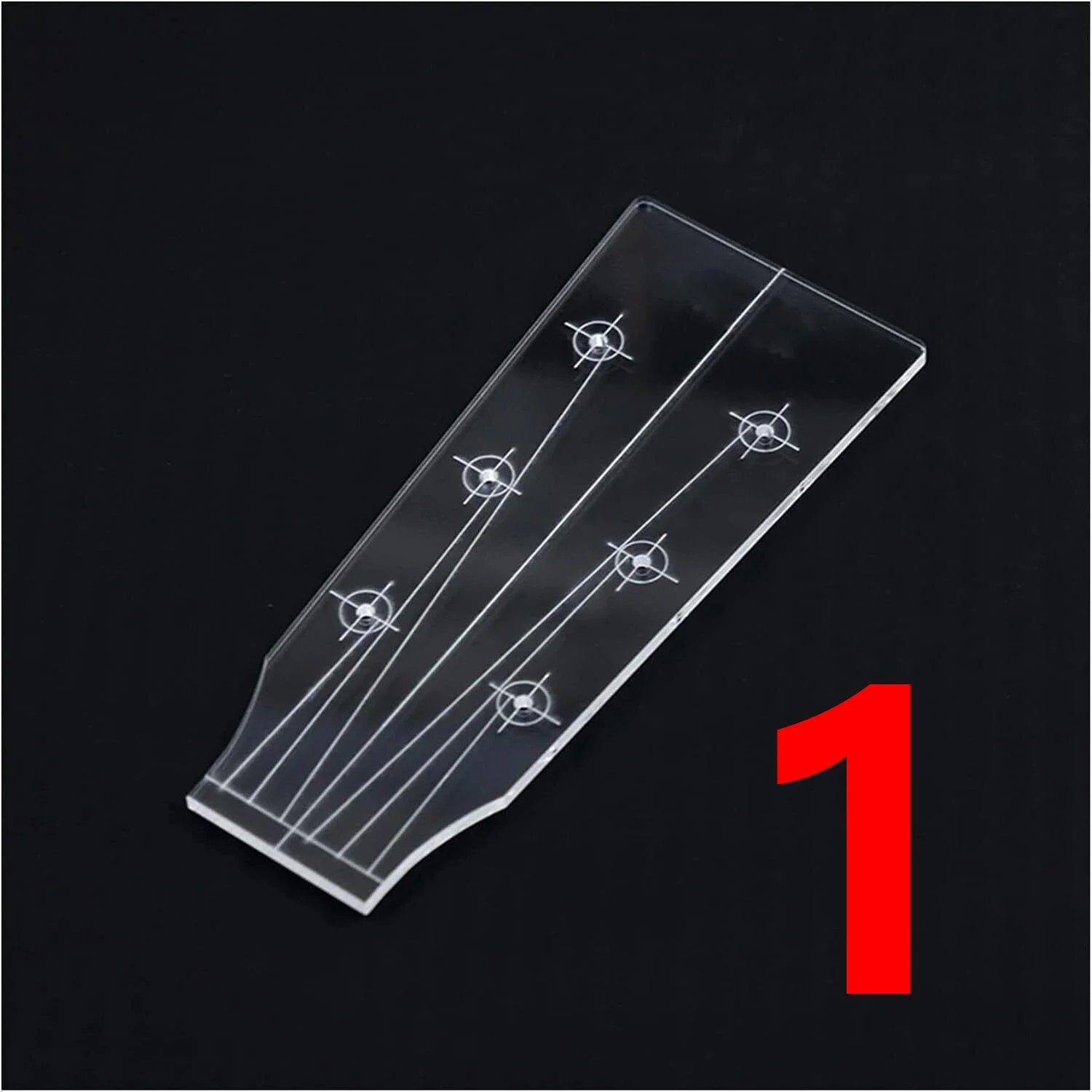 Guitar Tools Guitar Head Template Electric Guitar Acoustic Acrylic Making Mold Thickness 4mm