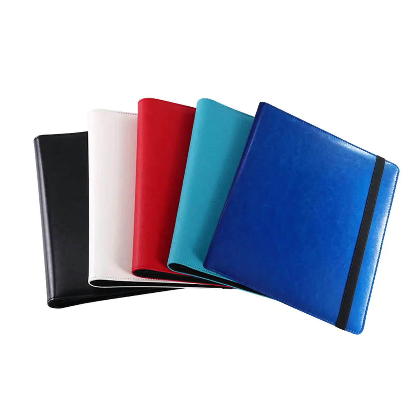 Trading Card Carrying Binder Pocket Binder Album 24.5x30.5cm PU Leather Card