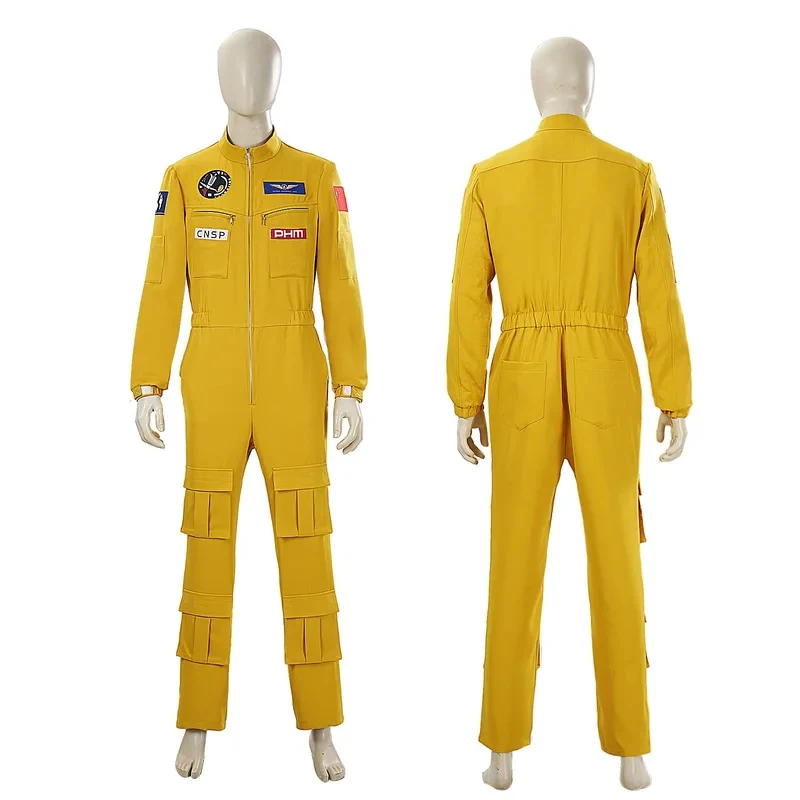 

Project Hail Mary Astronaut Jumpsuit Cosplay Costume Movie Character Halloween Masquerade Performance Clothing for Adults hf5]]