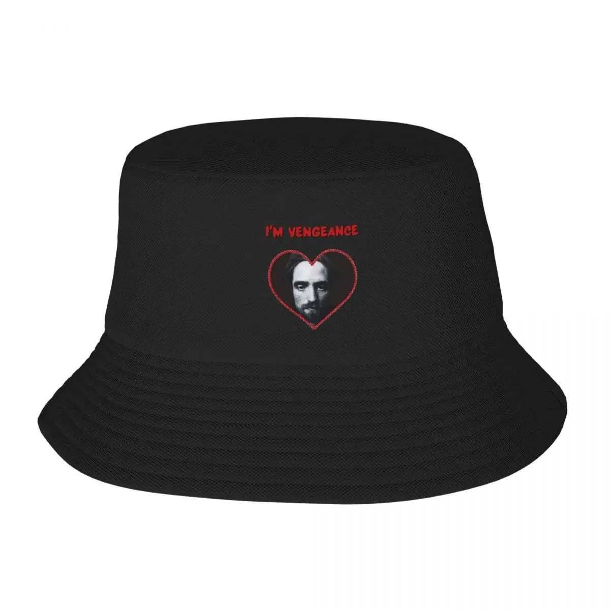 Robert Pattinson Twilight Saga Bucket Hat Travel Headwear Accessories Fisherman Hats for Hiking Woman Panamka Foldable