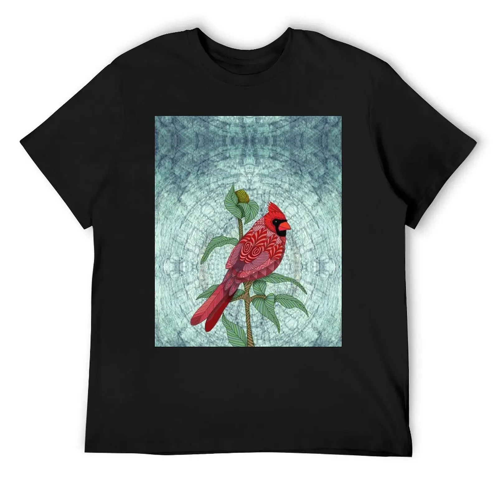 Virginia Cardinal T-Shirt blanks customs design your own vintage anime shirt Short sleeve tee men