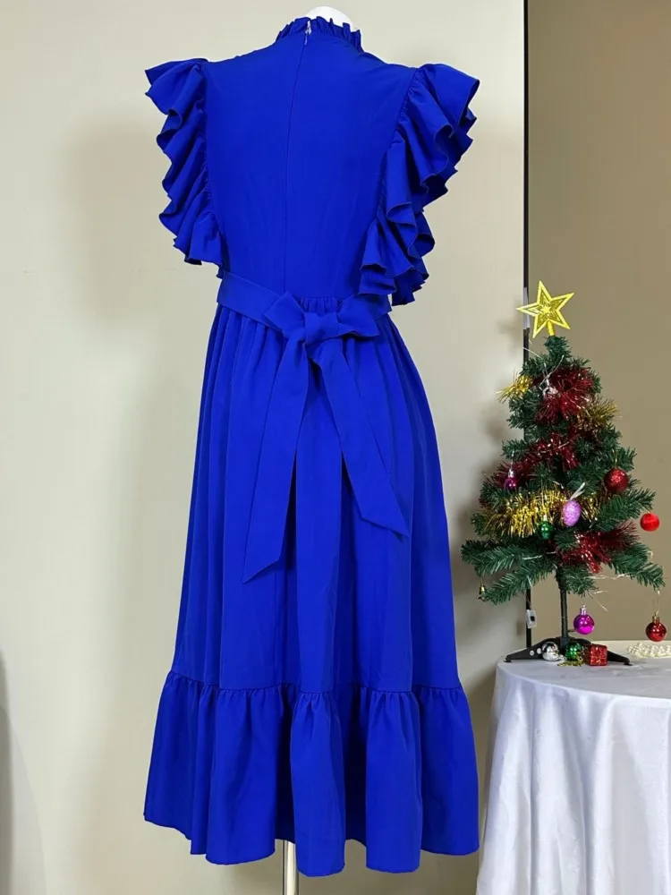 Women Embroidery Pin Up Party Long Maxi Dress 2026 Retro Robe 60s 50s Vintage Rockabilly 1960s 1950s Swing Dress Vestidos