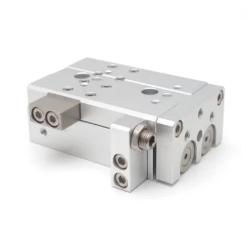 AirTac HLQ Series Double Guide Rail Pneumatic Cylinder, 12/16/20/25 Bore Hydraulic Air Cylinders & Pneumatic Parts Factory