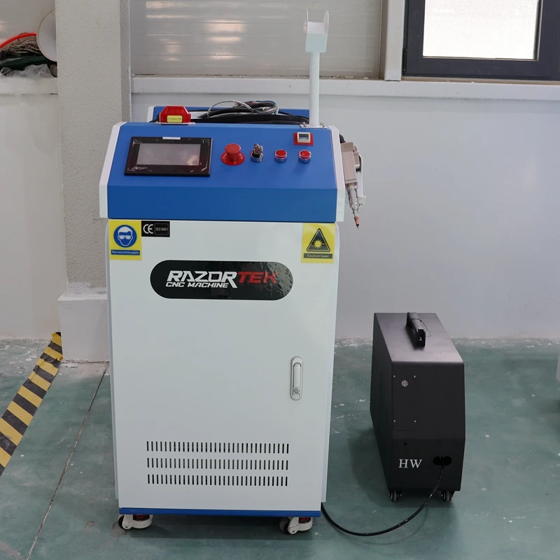 

3 in 1 Portable Laser Welding Cleaning Machine 2000W Auto Wire Feeder for Carbon Stainless Steel Aluminum Titanium Weld