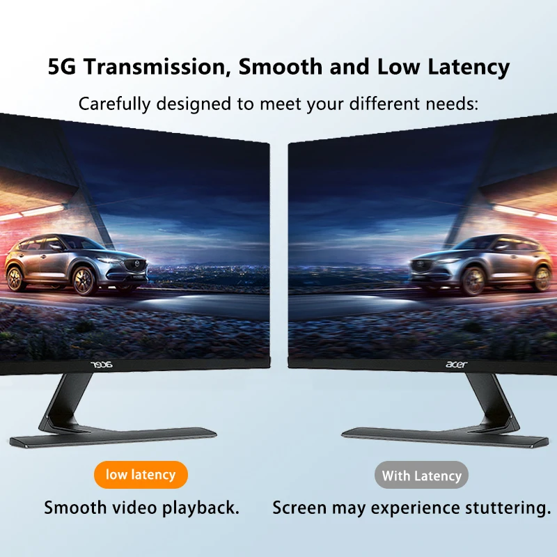 HD Wireless Display Kit For Laptop And Mobile, BYOD Ready, Single Screen Point-to-Point