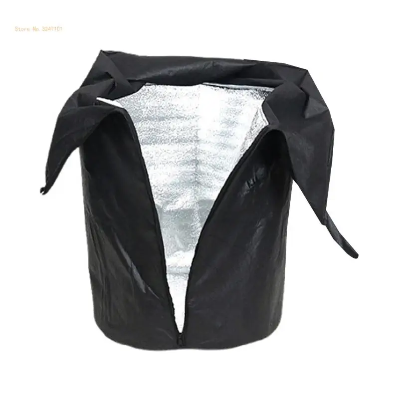 

Insulation Plant Protectors for Winter Oxford Fabric Aluminum Foil Pots Covers Dropship