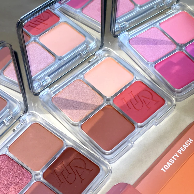 Luxuriöse 4-Farben-Rouge-Palet – Huda Beauty Makeup Mini Kit Bewertung und Preis
