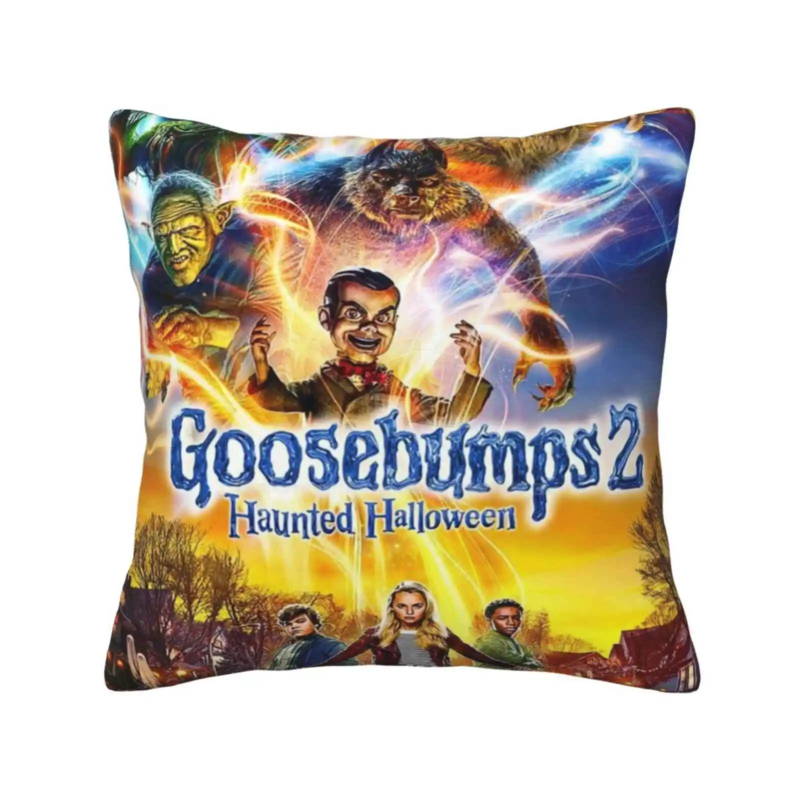 Goosebumps 2 Pillowslip Pillowcase Goosebumps Two Haunted Halloween Movie 2018 New Terror Nightmares Doll Animation Horror Fear