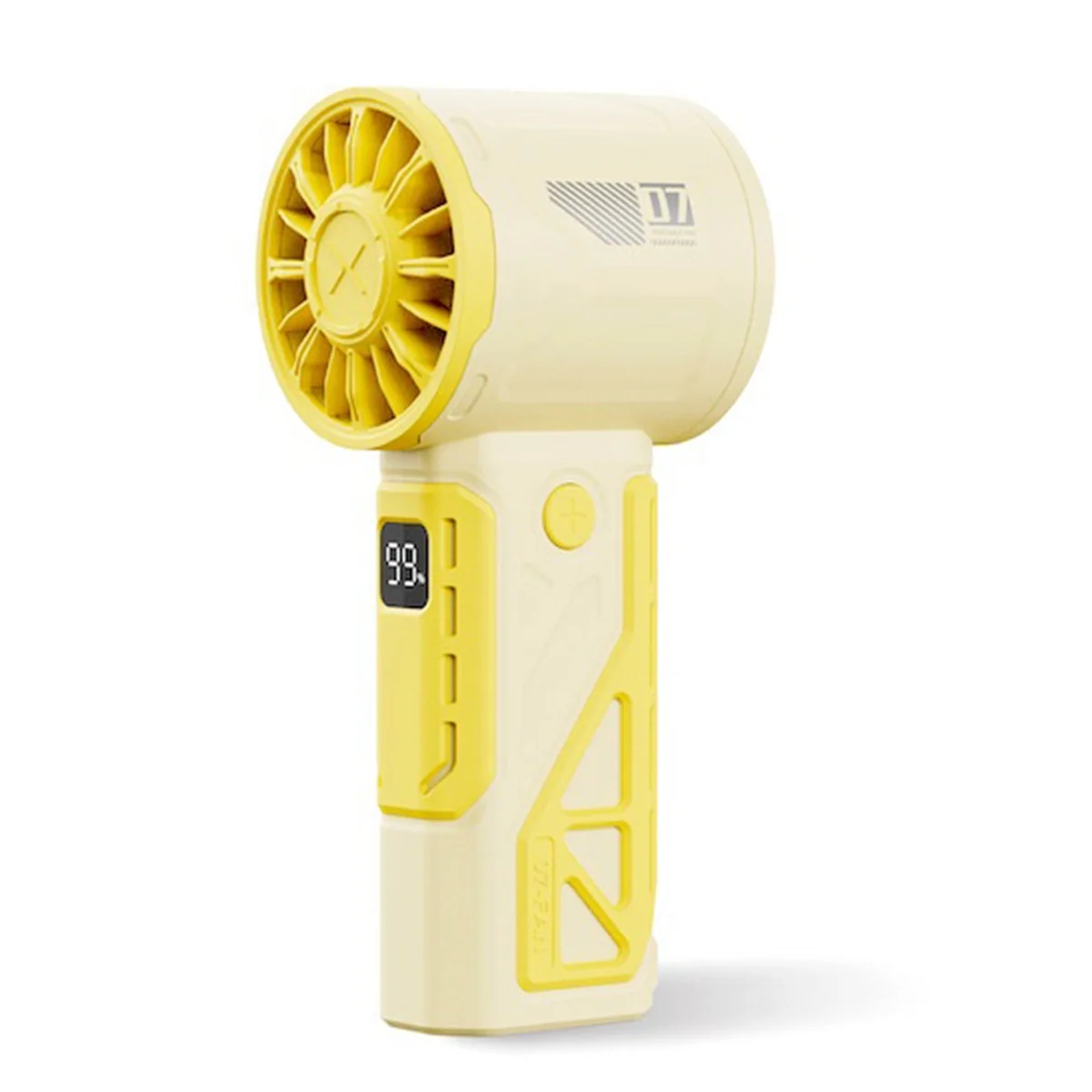 

Handheld Turbo Fan 100 Speed Adjustable Outdoor Portable High Speed Fan Fast Cooling Fan Silent Fan for Work and Study A