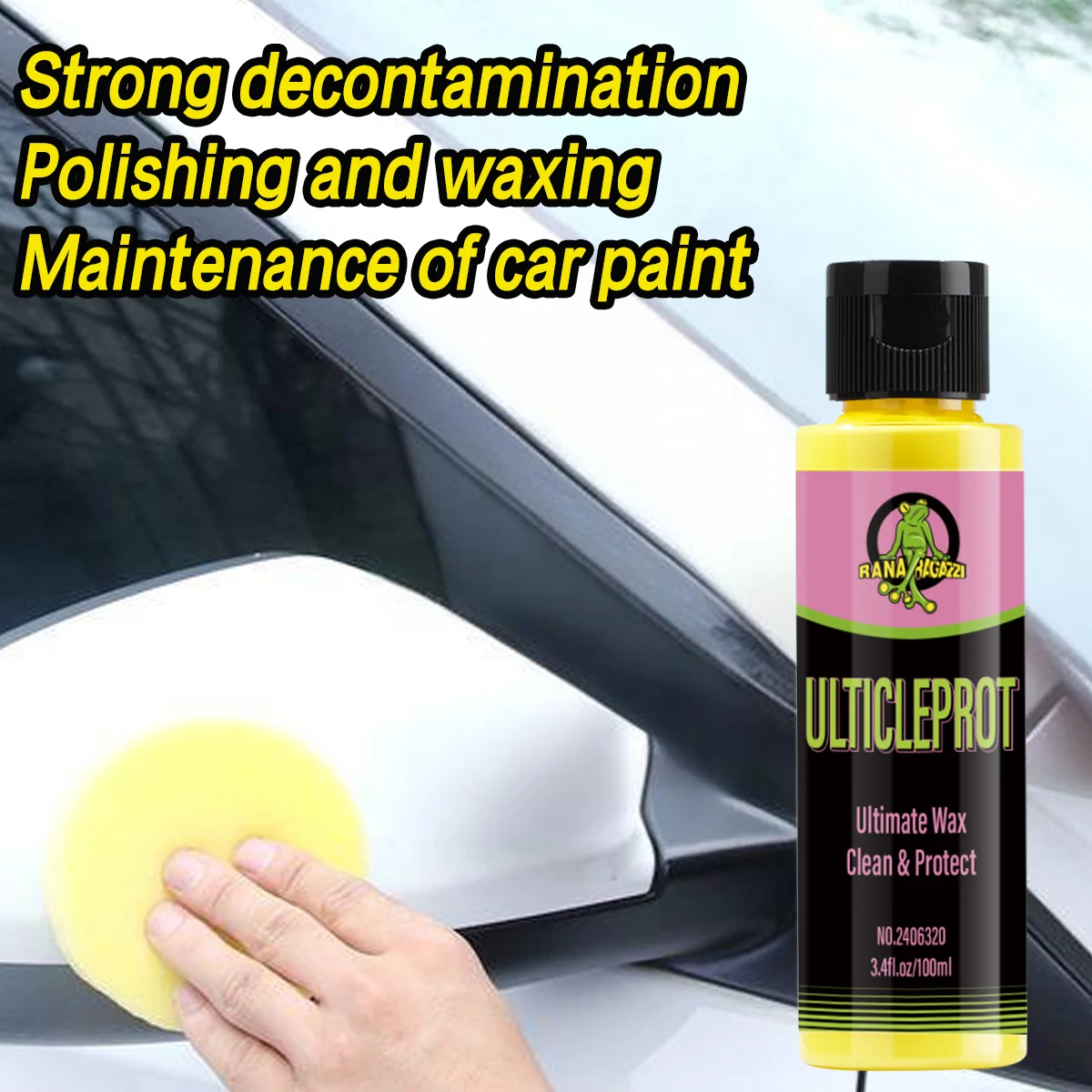 Hard Water Spot Remover For Car Stain Cleaner Slight Scratch Swirl Marks Removal Decontamination Paint Care Car Polish Detailing