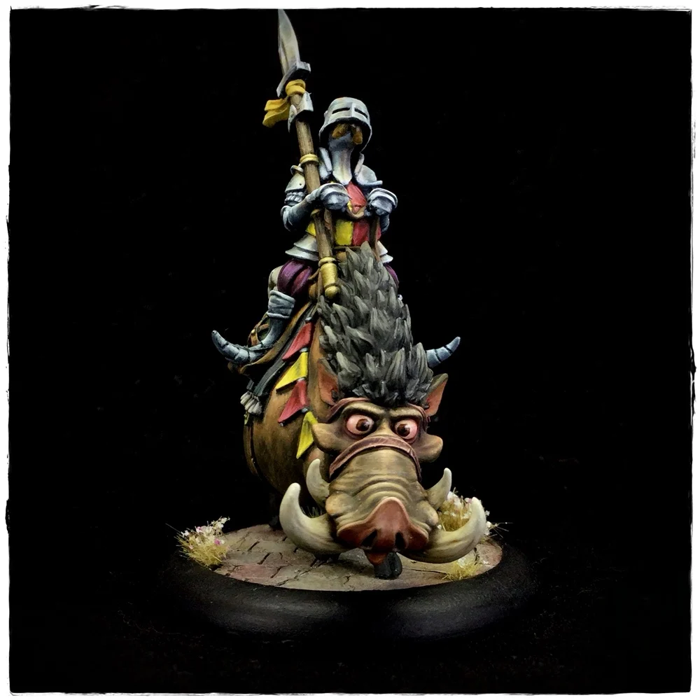 Resin Model Kit 28449 MoonStone Sir Hogswash Collectible Unassembled Sculpture for Hobbyists