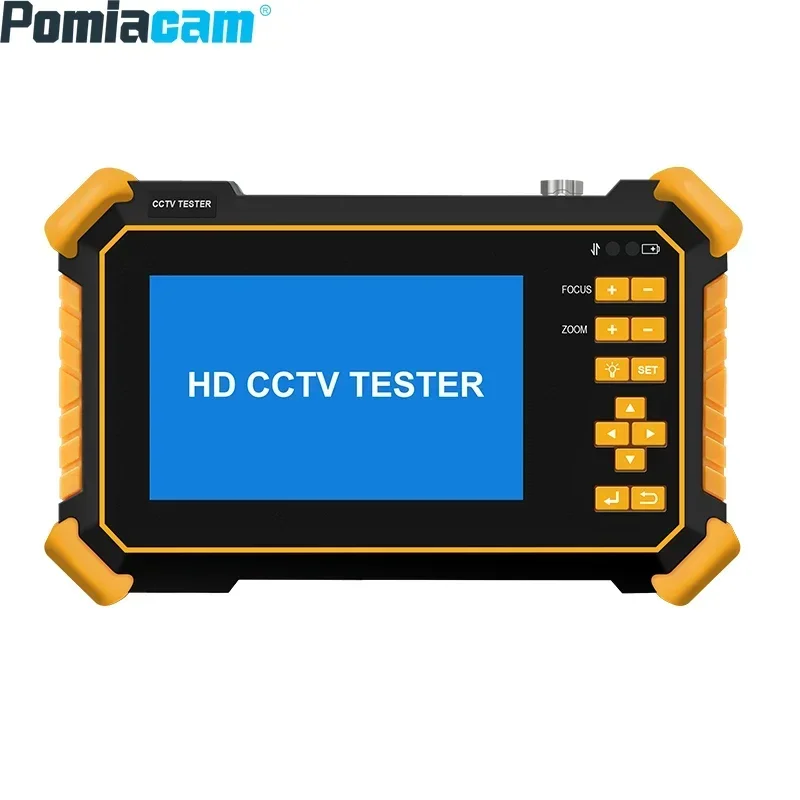 

HD2900 Camera Tester 4.3in 8MP AHD/CVI/TVI CVBS CCTV Tester DC12V Portable HD Security Video Monitorwith HDMI VGA In/output