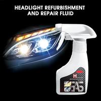 Headlight Refurbishment Polishing Fluid Scratches Yellowing Aging Blurring Remover  Headlight Polish Liquid Car Care