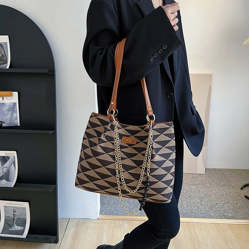 حقيبة ساعي جلدية فاخرة للنساء، محفظة كتف كروس، حقيبة يد أنيقة للسيدات، علامة تجارية كلاسيكية