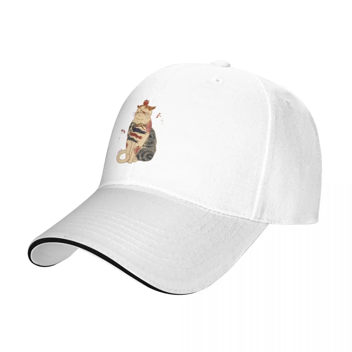 Yakuza cats ll ? Baseball Cap New Hat Rave western Hat Military Cap Man Hats Woman Men's