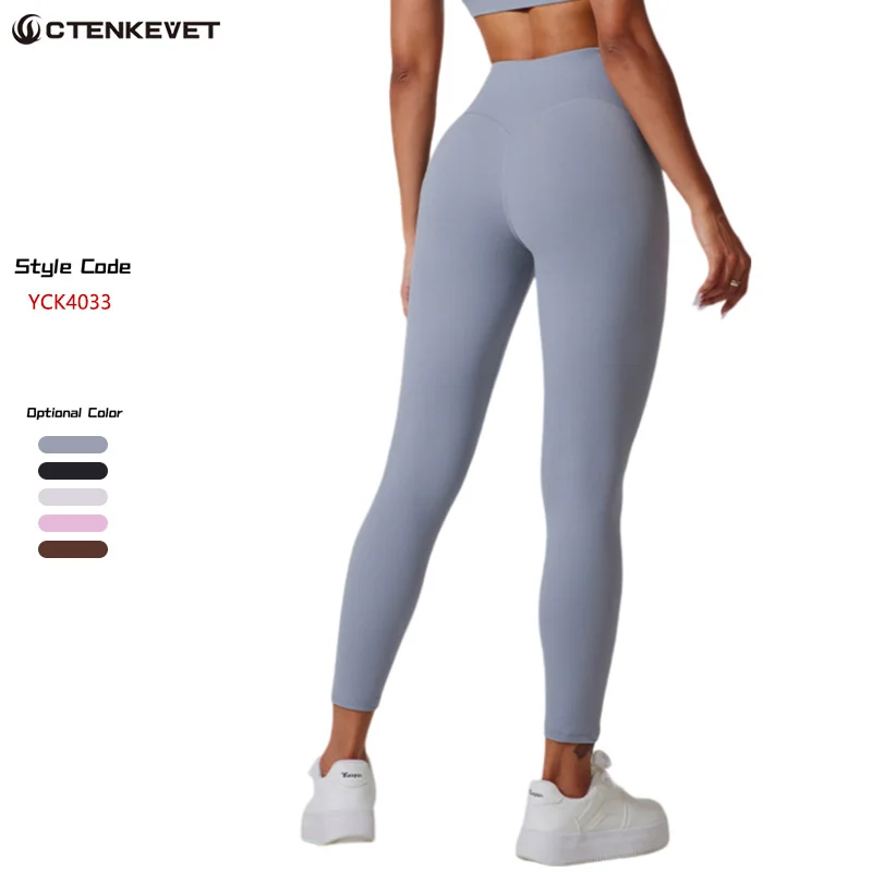 Ctenkevet High Waist Sport Legging Women Stretch Gym Pants Women Workout Leggings Female Soft Tights Yoga Pants Sportswear Woman