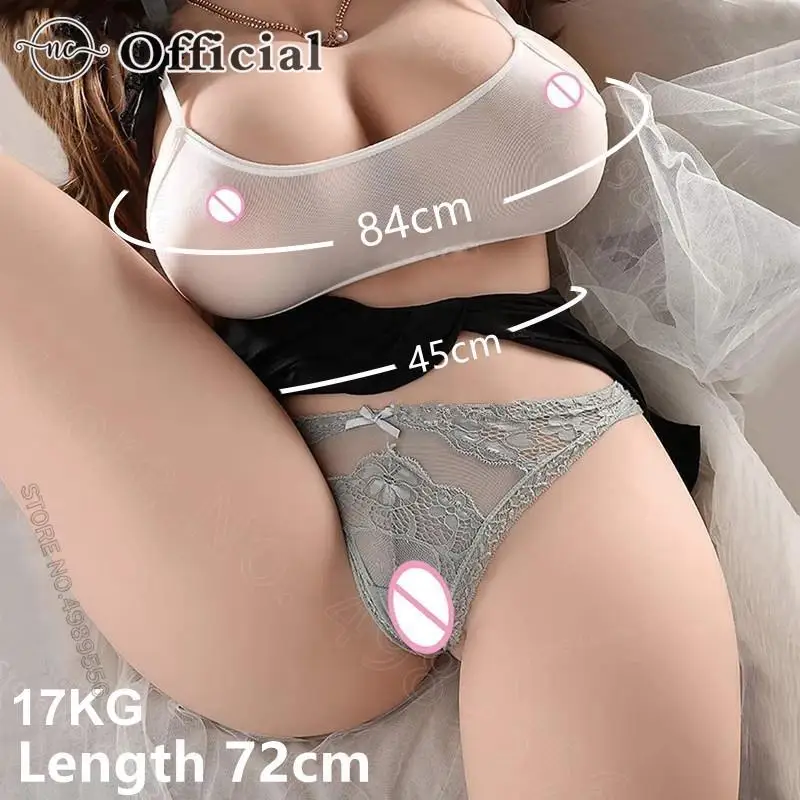 Half Body Sex Doll to Masturbate for Men Blowjob Male Masturbator Realistic Silicone Vagina Big Boobs Pussy Breast Sextoy Ass