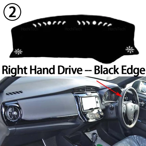 Для Toyota Fielder AXIO 2014 2015 2016 2017 2018 2019 автоматический чехол на приборную панель, коврик для приборной панели, коврик для приборной панели, коврик для приборной панели, анти-УФ-коврики