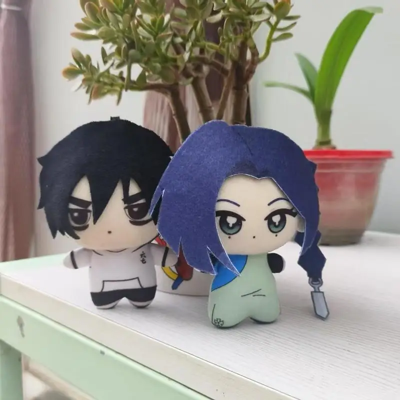 Assassin Wu Liuqi 10 cm coton poupée fleur de prunier treize vert Phoenix poupée sac à dos accessoires Fans Surprise cadeau jouets