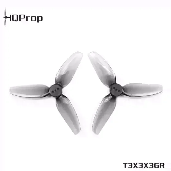 10Pairs(10CW+10CCW) HQPROP T3X3X3 - 3030 3-Blade Propeller (Random Color)