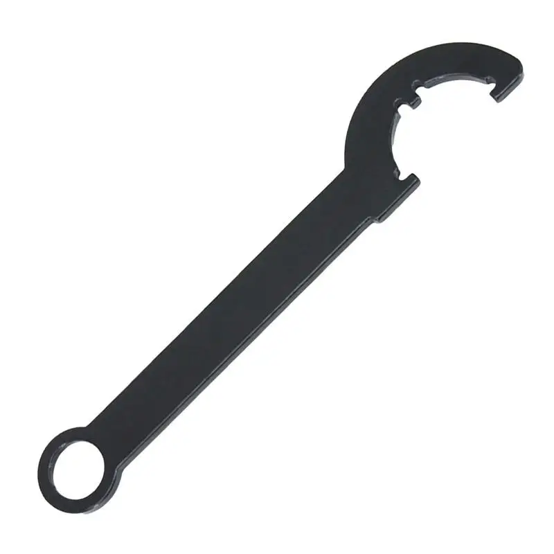 Coilover Wrench C-Shape Spanner Wrench Tool Buffer Tube Nut Wrench Coil Over Wrench Tools For Motorcycle Shock Lock Nut Wrench