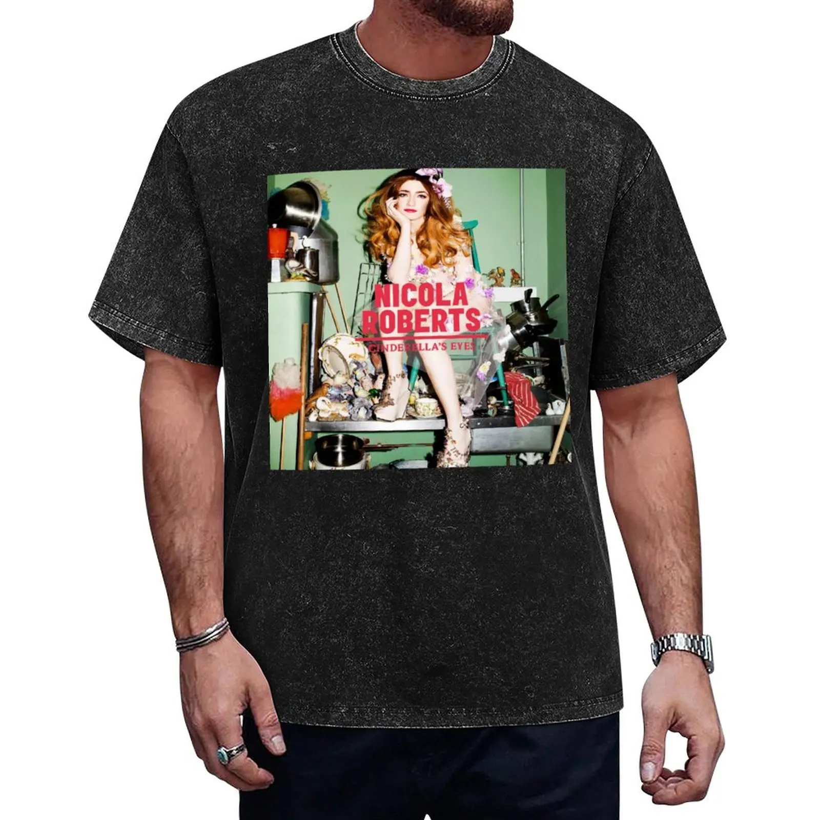 

Nicola Roberts Cinderella39s Eyes27 T-Shirt blue archive cotton graphic tees tees mens designer clothes