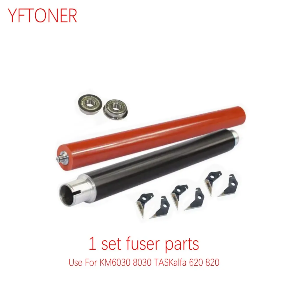 1Set Copier Parts FOR KYOCERA KM6030 8030 TASKalfa 620 820 6030 Fuser Roller Unit