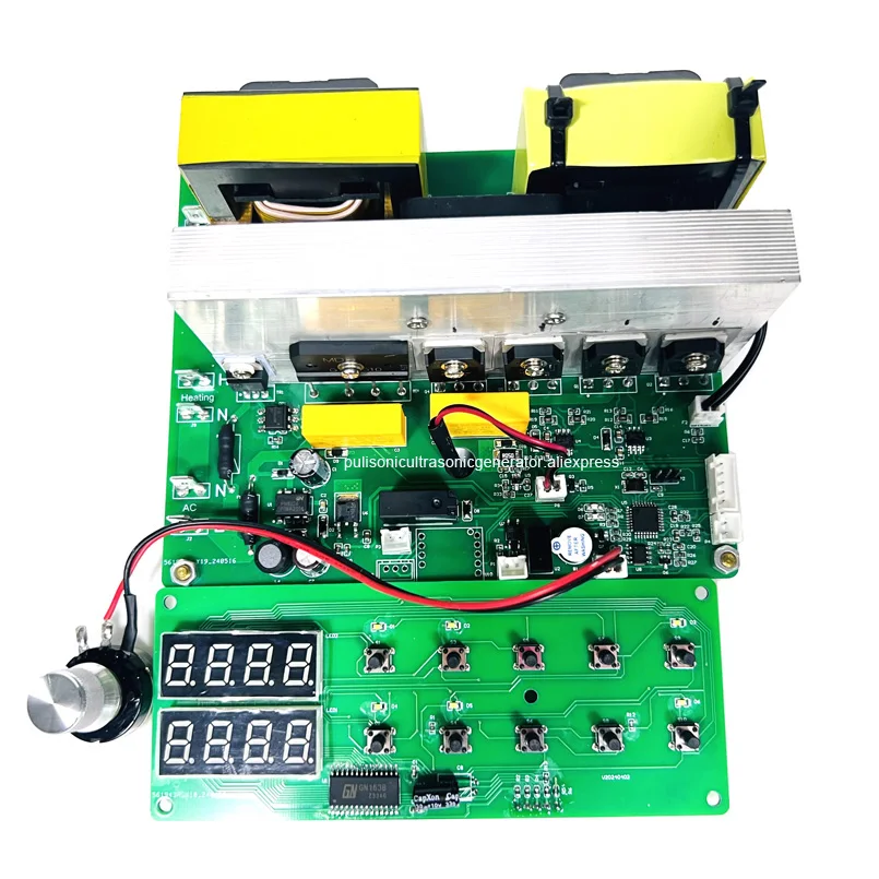 1500W Ultrasonic Generator Control Board For Ultrasonic Cleaning Machine Dishwasher Piezoelectric Transducer Driver