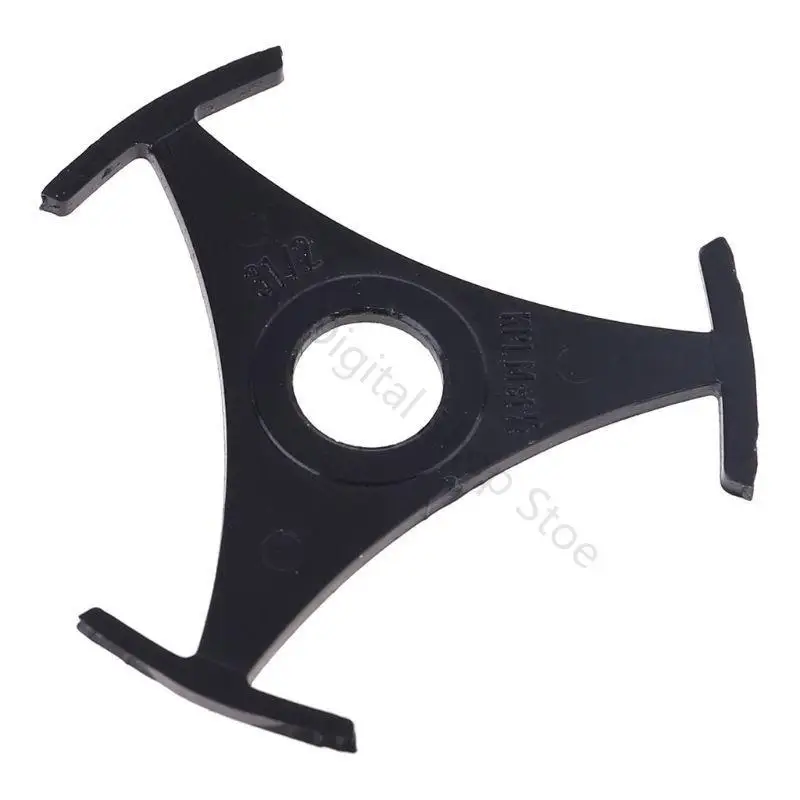 96BA 5 Teile/satz Schwarz Langlebig 7 Zoll Schallplatte Adapter Konverter Für 45RPM Plattenspieler Phonographen Zubehör Ersatz – Detail 2