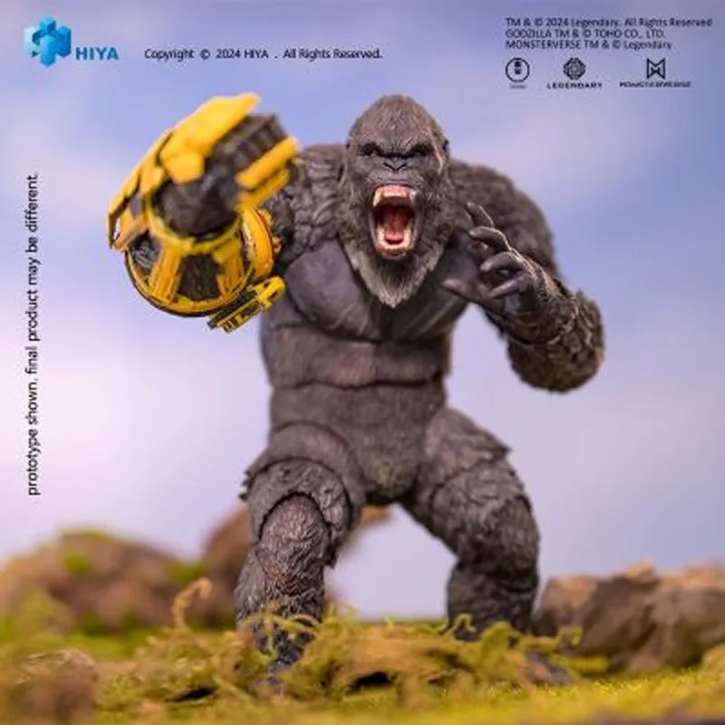 HIYA Originele EXQUISITE BASIC Rise of The Empire King Kong Mechanische Handschoen Anime Actiefiguren Speelgoed voor Jongens Kerstcadeau