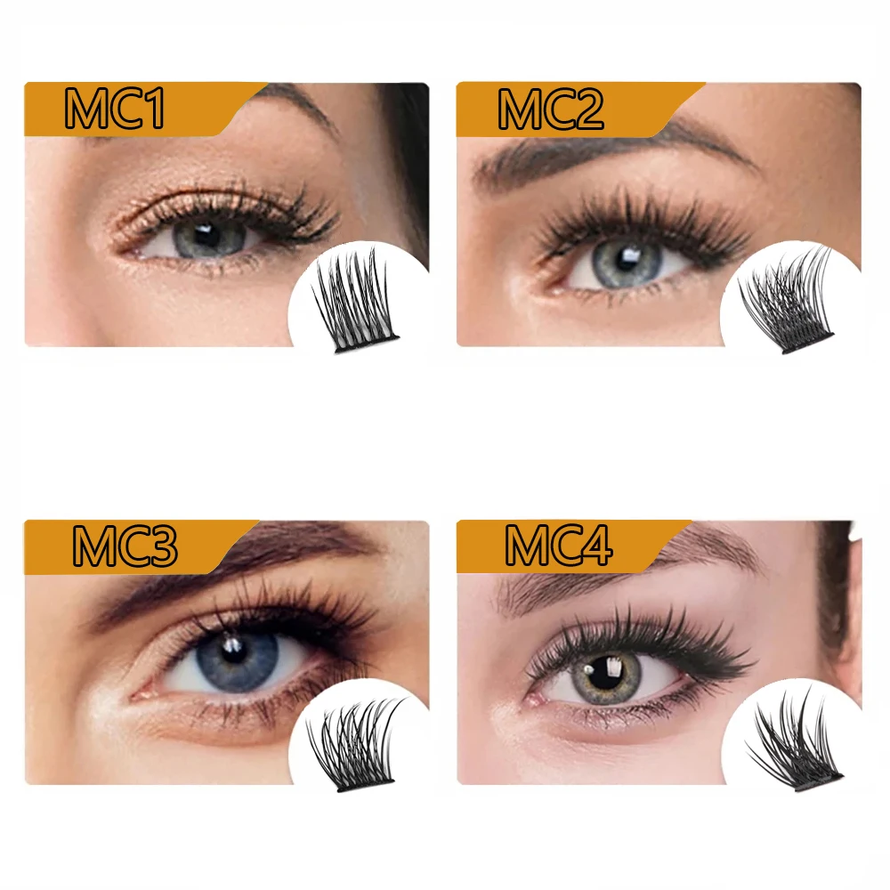 DIY Wimperverlenging 36 Cluster/doos Individuele Wimpers Cluster Gesegmenteerd Valse Wimpers Zachte Lint Make-up Wimpers Faux Nert