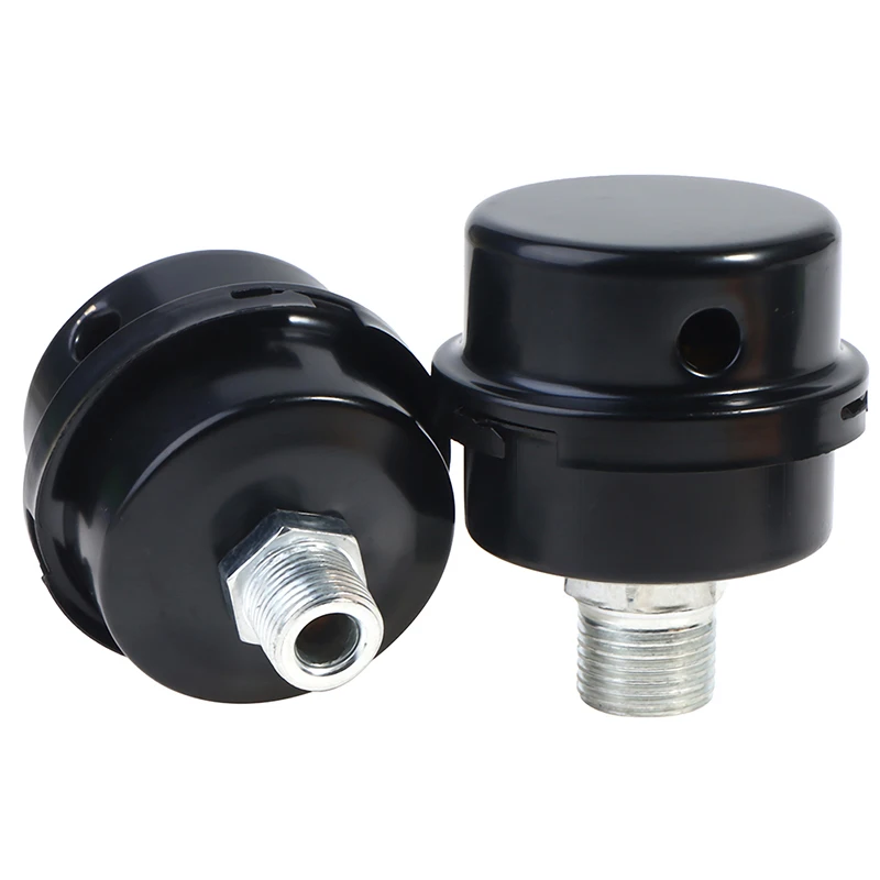 12-20mm Alloy Air Compressor Parts Metal Air Compressor Intake Filter Noise Muffler For Oil-less Air Compressor Air Filter