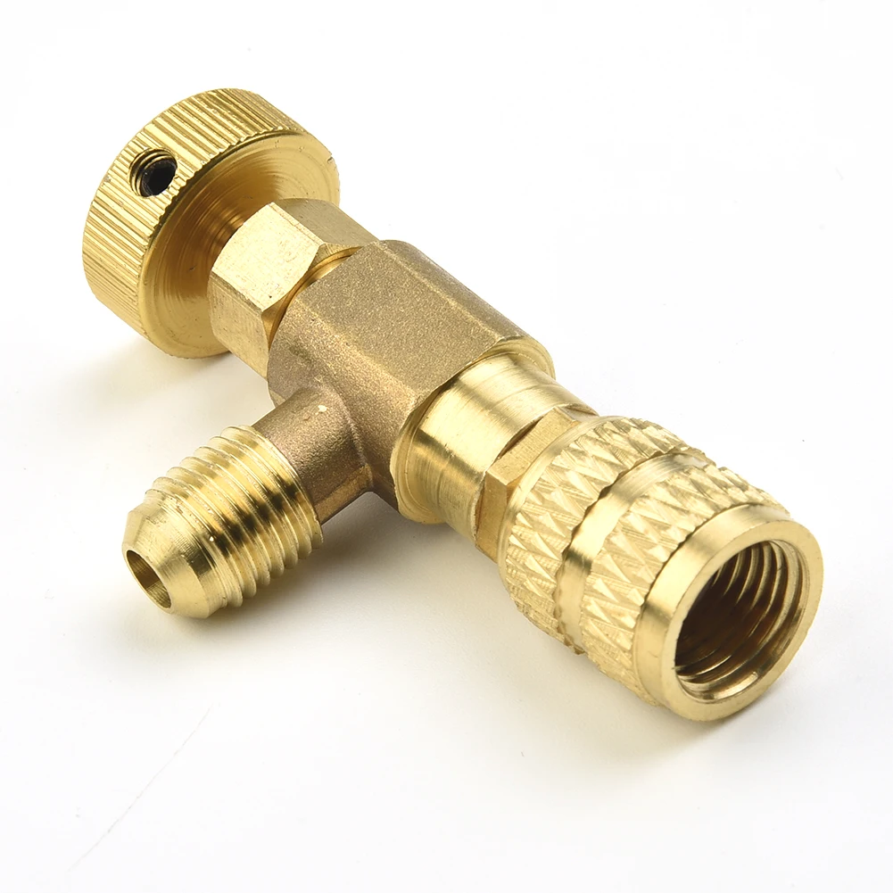Industrial New Useful Air Conditioning adapter Replacement For R22/R410A Refrigeration Safety Valve Adjustable Copper