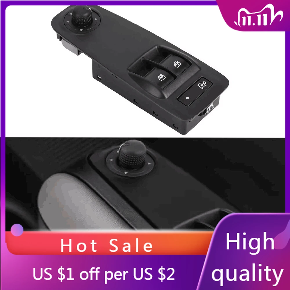 

Master Electric Power Window Door Control Switch Panel 735487419 for Fiat Ducato Peugeot Boxer Citroen Relay Jumper 2006-2015