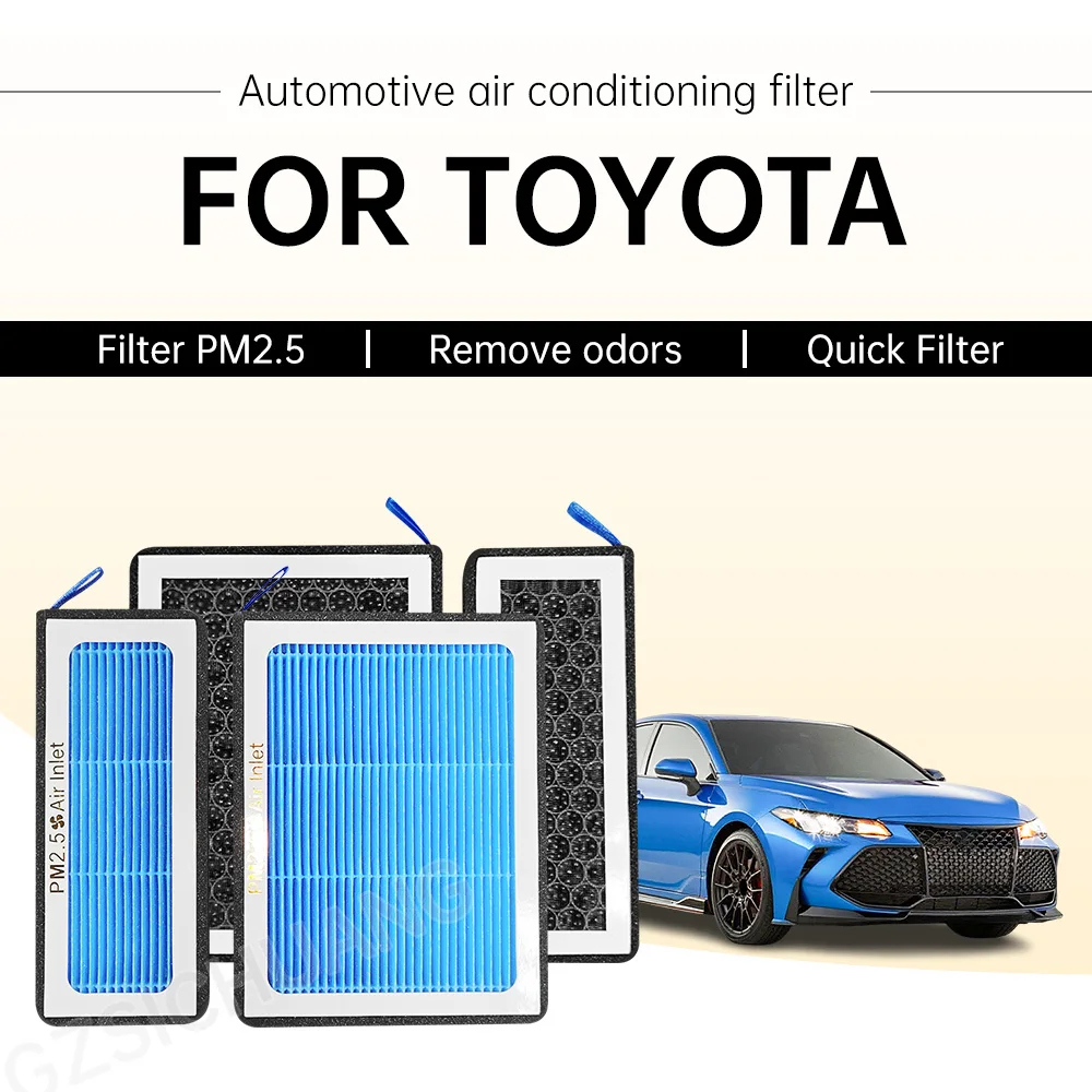 

Car Air Conditioning Filter For Toyota RAV4 Avalon Corolla Highlander Activated Carbon Cabin Air Filter Interior Accessories