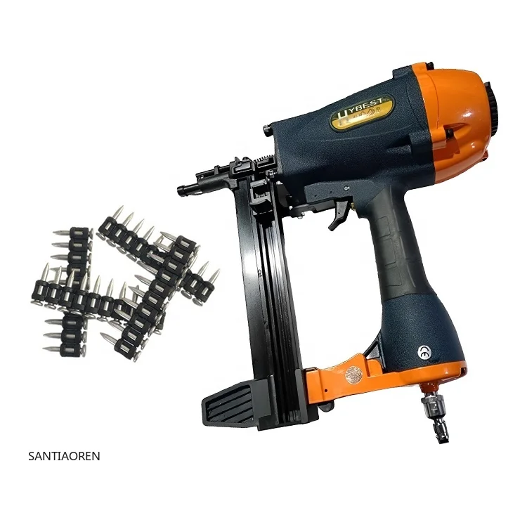 

2025Light Weight Aluminum Alloy Pneumatic Air Concrete Pinner Nail Gun SR40