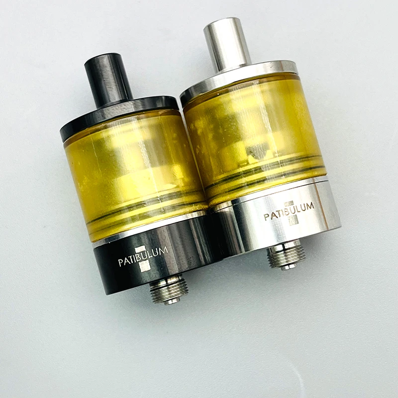 

DSX Patibulum MTL RTA Rebuildable Tank Atomizer 22mm 316ss 3.5ml Single Coil airflow intake adjustable Vape Vaporizer Bellcap