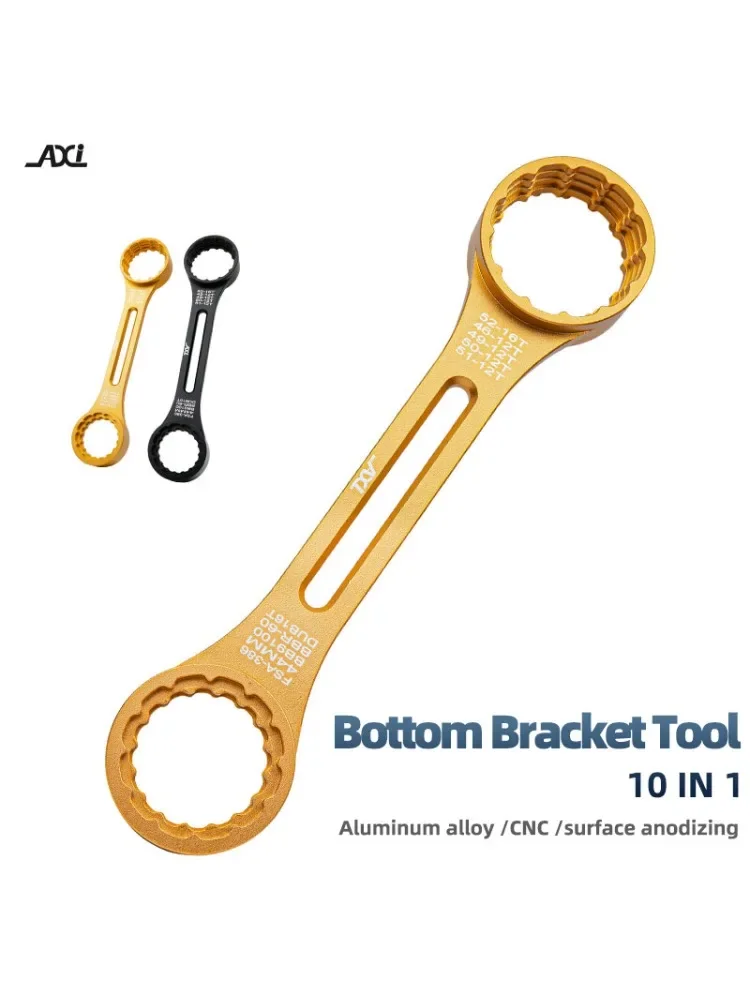 AliExpress NONE 10-in-1 BB Wrench Bike Bottom Bracket Install Remover Tool For BB51 BB52 BB91 BSA30 68 73 BBR60 MT800 BB386 XTR M9100 DUB T47