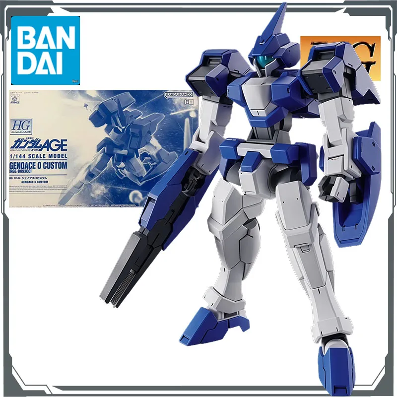 

Bandai Original MODEL KIT GUNDAM HG RGE-B893CO Genoace O Custom Type 1/144 Аниме Фигурка Сборка Модель Игрушки Модель Подарки для мальчиков